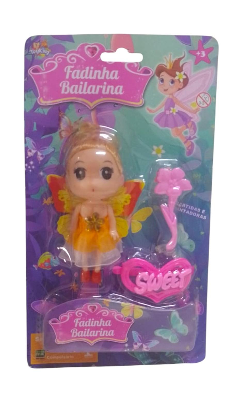 BONECA FADINHA BAILARINA